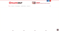 Desktop Screenshot of health24x7.in